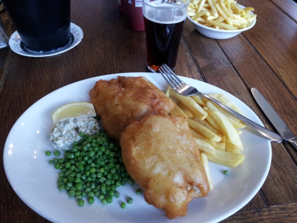 If you find a place with good fish and chips, you’ve found heaven.