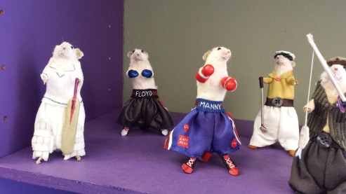 They were too cute to be creepy.