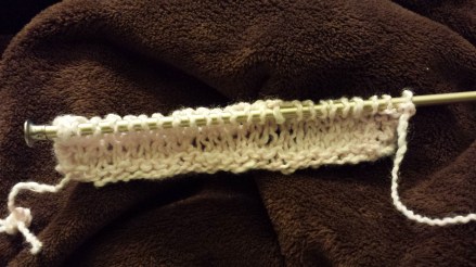 That’s pink, not beige.  Sorry, the hovel has bad lighting. 