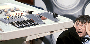 Silly thing’s gone round the bend again! Hold on!