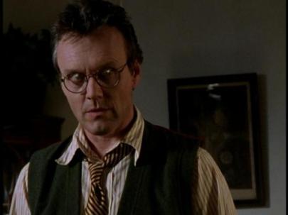 “I know the culprits who trashed the cemetery, Buffy,” Giles said.